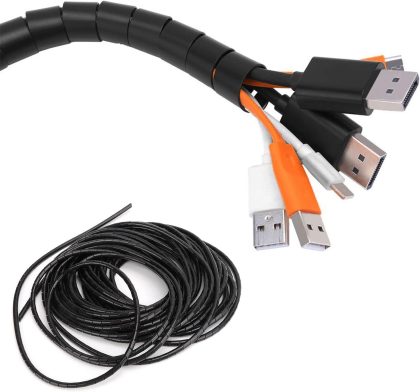 Computer Wire Bundling Spiral Wrap Hose Cove