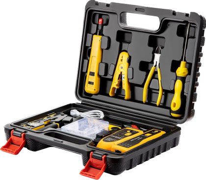 Ethernet Cable Stripper Crimper Tester Network Tool Kit