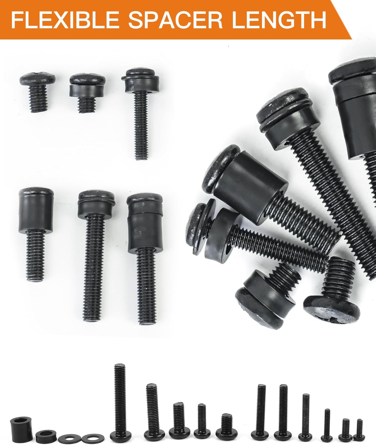 80 Inch TV Monitor Mount Replacement Screw Kit - Image 3