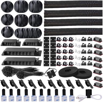 Full Set Electronics Cord Arrangement Accessories