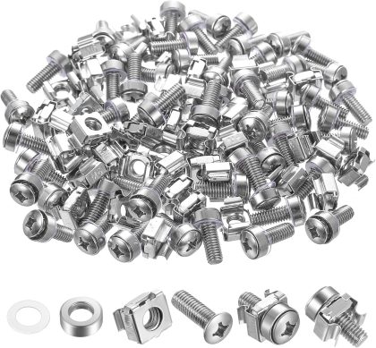 Carbon Steel Cabinet Rack Fasteners 55 Sets